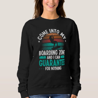 Kitesurfer Humor Garantie für nichts Lustiges Kite Sweatshirt