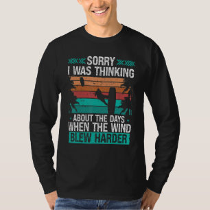Kitesurfer Lustig Entschuldigung Ich dachte Humor  T-Shirt