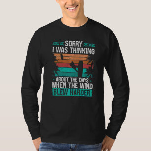 Kitesurfer Lustig Entschuldigung Ich dachte Humor  T-Shirt