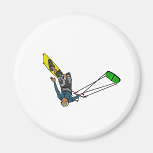 Kitesurfer Magnet