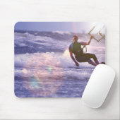 Kitesurfer Mausunterlage Mousepad (Mit Mouse)