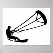 Kitesurfer Poster (Vorne)