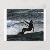 Kitesurfer Postkarte (Vorderseite)