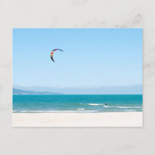Kitesurfer Postkarte