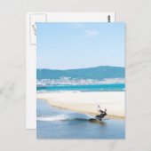 Kitesurfer Postkarte (Vorne/Hinten)