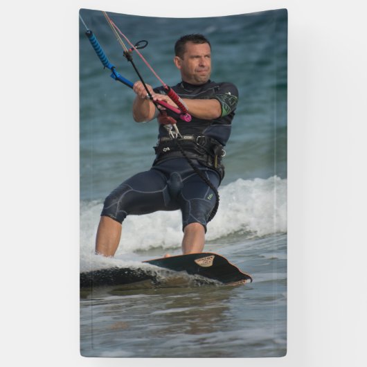 Kitesurfing Banner (Vertikal)