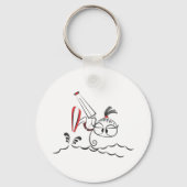 Kitesurfing doll schlüsselanhänger (Vorderseite)