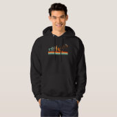 Kitesurfing Evolution Kitesurfer Kiteboarder Kiteb Hoodie (Vorne ganz)