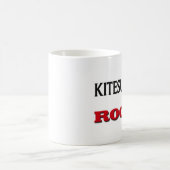 Kitesurfing Felsen Kaffeetasse (Mittel)