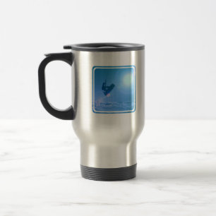 Kitesurfing Flugzeugverkehr-Tasse Reisebecher
