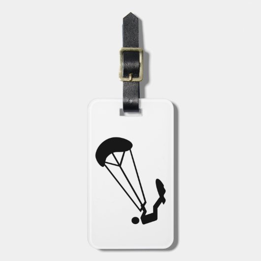 Kitesurfing Gepäckanhänger (Vorderseite vertikal)