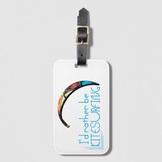 Kitesurfing Gepäckanhänger (Vorderseite Vertikal)