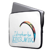 Kitesurfing Laptopschutzhülle (Vorderseite Links)