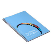 Kitesurfing Notizblock (Rechte Seite)