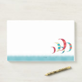 Kitesurfing Post-it Klebezettel (Auf Schreibtisch)