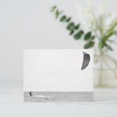 Kitesurfing - Postkarte (Stehend Vorderseite)