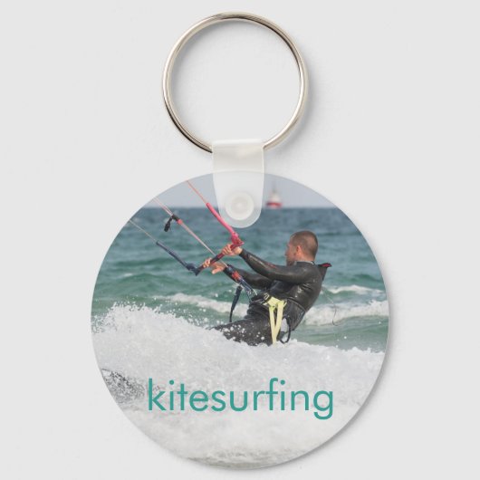 Kitesurfing Schlüsselanhänger (Vorderseite)