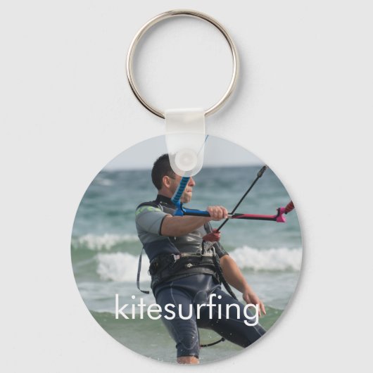 Kitesurfing Schlüsselanhänger (Vorderseite)