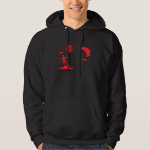 Kitesurfing Strand Ozean Wassersport Windsurfen K Hoodie