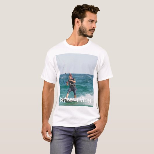 Kitesurfing T-Shirt (Vorne ganz)