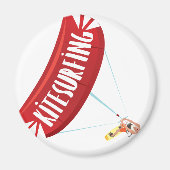 Kitesurfing Typ Magnet (Vorne)