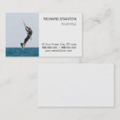 Kitesurfing Visitenkarte (Vorne/Hinten)