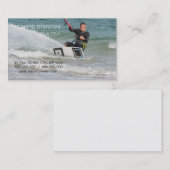 Kitesurfing Visitenkarte (Vorne/Hinten)