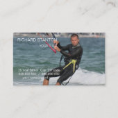 Kitesurfing Visitenkarte (Vorderseite)