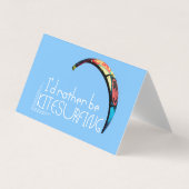 Kitesurfing Visitenkarten (Vorderseite)