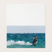 Kitesurfing Visitenkarten (Außenseite Aufgefaltet)