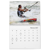 Kitesurfing Wall Calendar Kalender (Feb 2027)