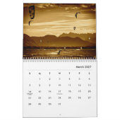 Kitesurfing Wall Calendar Kalender (Mär 2027)
