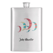 Kitesurfkolben Flachmann (Vorderseite)