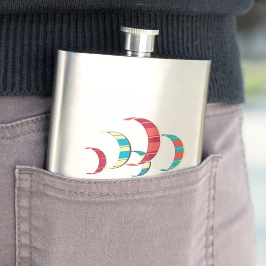 Kitesurfkolben Flachmann (Beispiel)