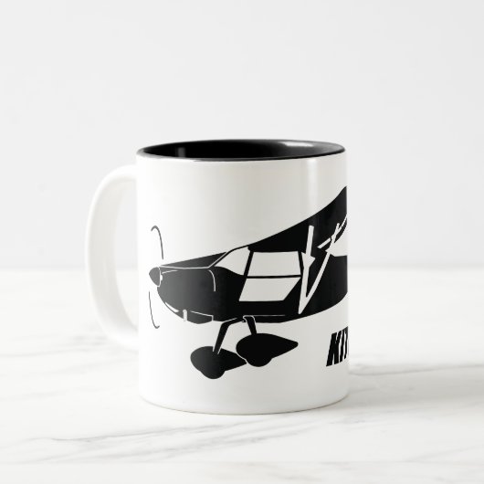 Kitfox 7 zweifarbige tasse (Vorderseite Links)