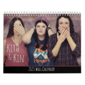 Kith & Kin 2023 Wall Calendar Kalender (Titelbild)