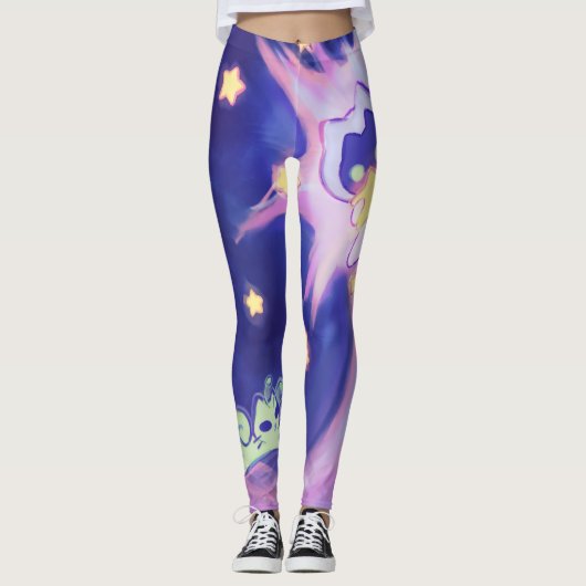 KitKats kosmische Abenteuer Leggings (Vorderseite)