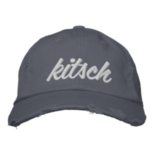 Kitsch Bitsch© : Kitsch bestickte Kapsel Baseballkappe
