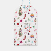 Kitsch Christmas Disco Ball | Fa La La La Fabulous Geschenkanhänger (Rückseite)