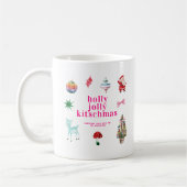 Kitsch Christmas | Retro Holly Jolly Holiday Kaffeetasse (Links)