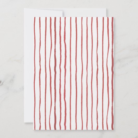 Kitsch Flamingo Christmas Party Save the Date (Rückseite)