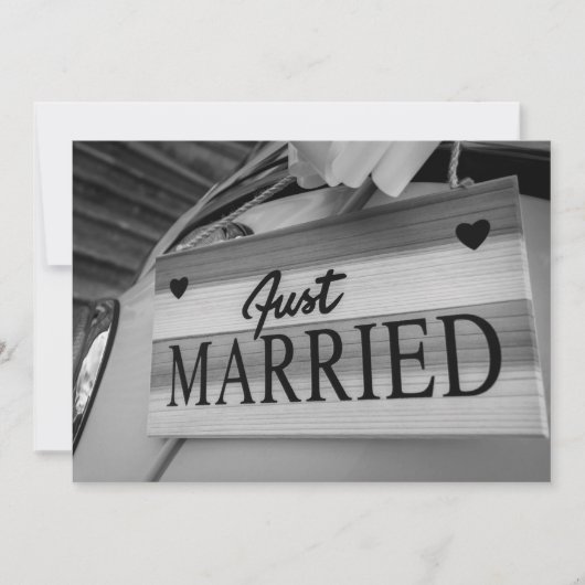 Kitsch Handgeschriebene Hochzeit Danke Postcard Einladung (Vorderseite)