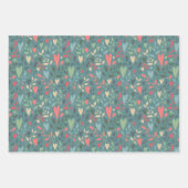 Kitsch Hearts Geschenkwrap Geschenkpapier Set (Vorderseite 3)