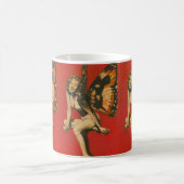 Kitsch-Vintage-Feentasse Kaffeetasse (Mittel)