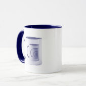 Kitschen Fatty 5th Dimension Logo Tasse Deli Blue (Vorderseite Links)