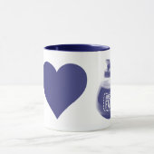 Kitschen Fatty Coffee Lover Tasse Deli Blue (Zentrum)