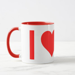 Kitschen Fatty Coffee Lover Tasse Diner Red
