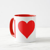 Kitschen Fatty Coffee Lover Tasse Diner Red (Vorderseite Links)