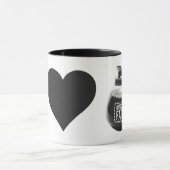 Kitschen Fatty Coffee Lover Tasse Slick Black (Zentrum)