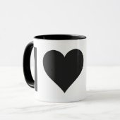Kitschen Fatty Coffee Lover Tasse Slick Black (Vorderseite Links)